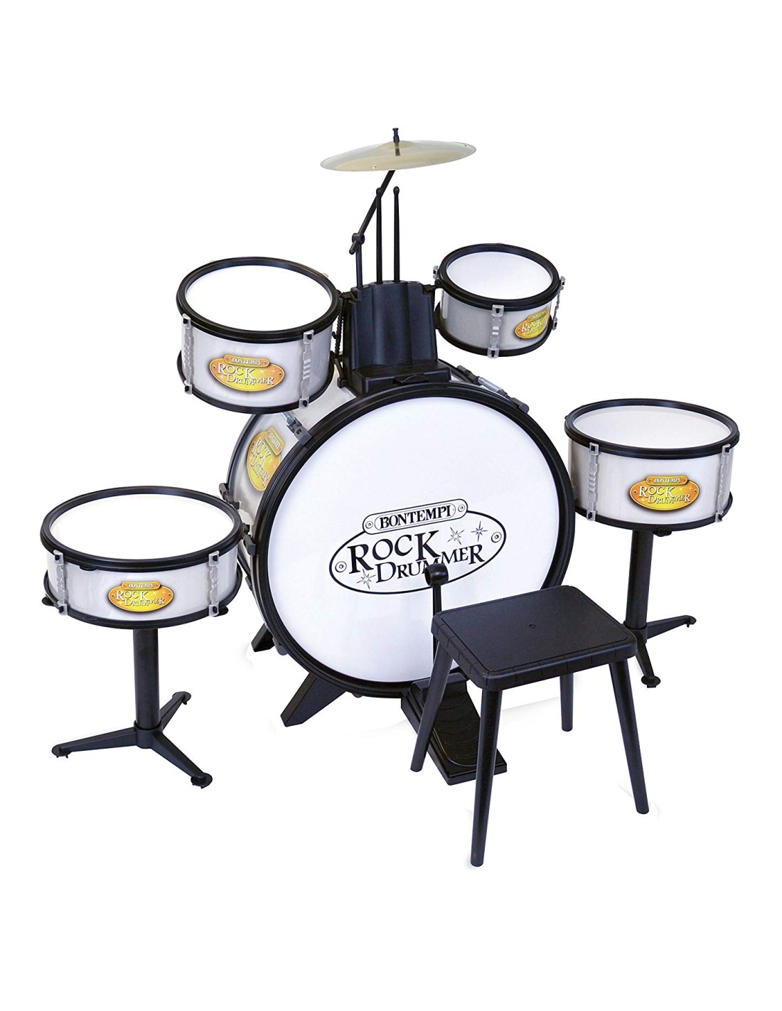 MUSICALI: vendita online BATTERIA 515218 GRANCASSA 6 ELEMENTI CON SGABELLO in offerta