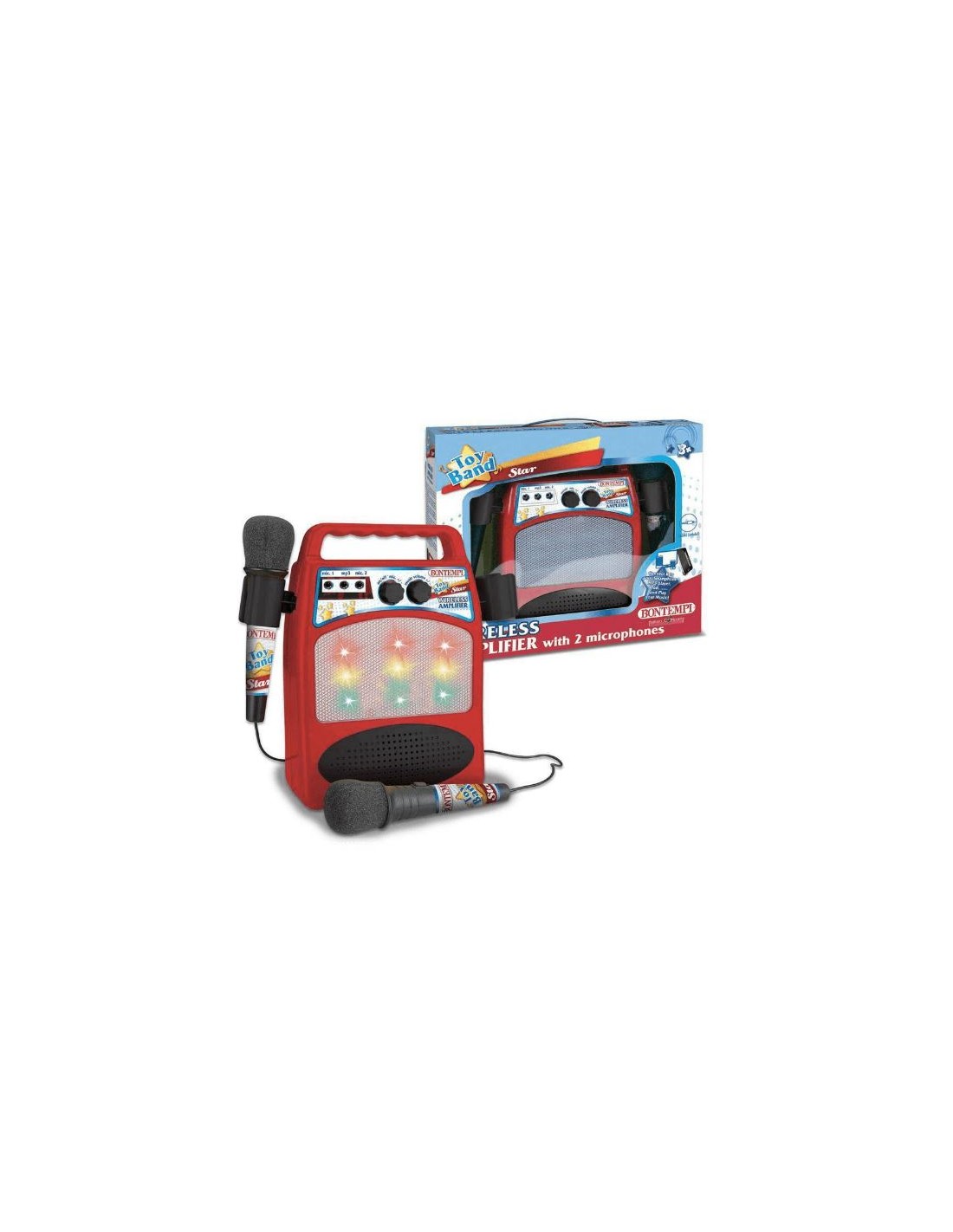 KARAOKE 425030 SOUND BOX CON 2 MICROFONI
