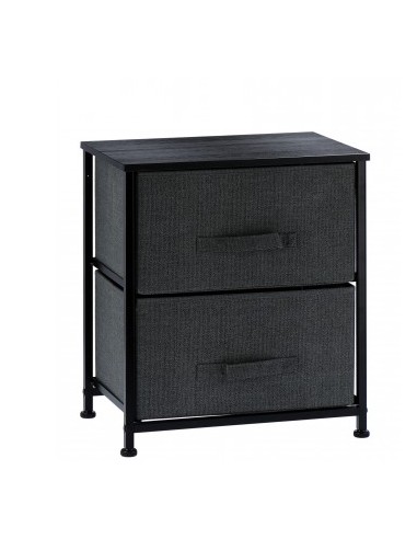 MOBILETTO 66424 METALLO 45X30X51CM 2 CASSETTI su Shop in Casa