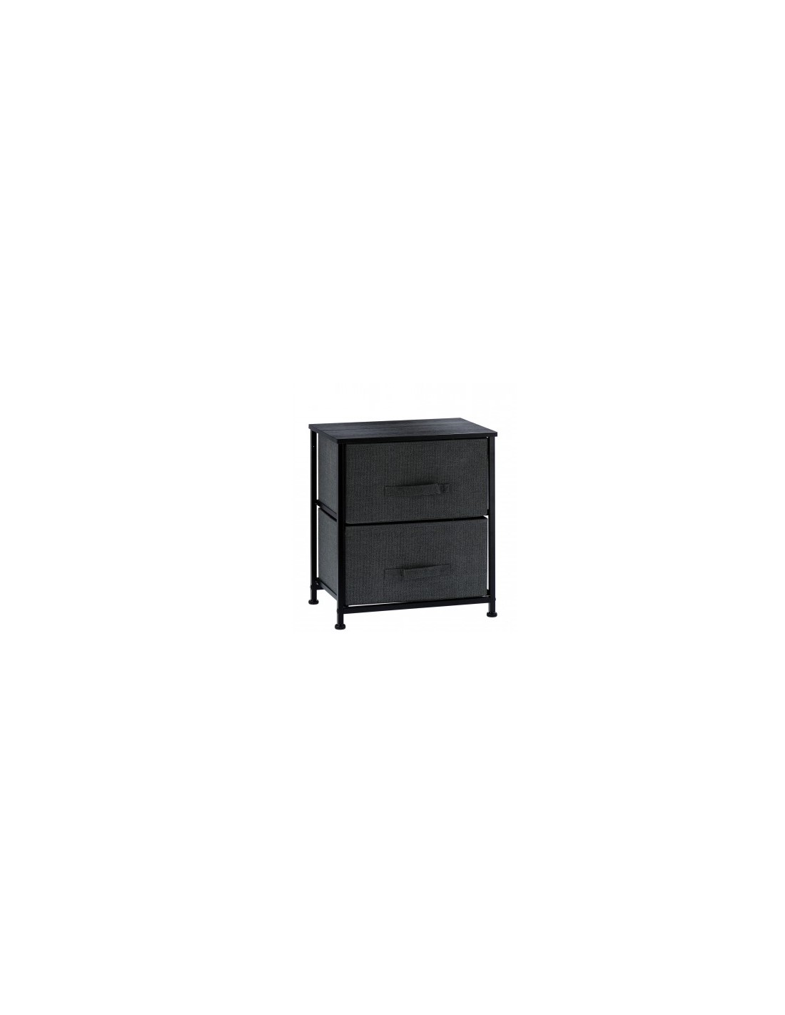 MOBILETTO 66424 METALLO 45X30X51CM 2 CASSETTI su Shop in Casa