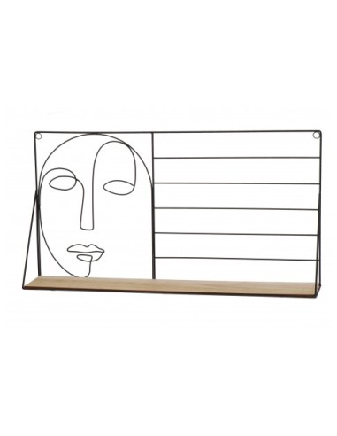 MENSOLA 75467 METALLO/MDF 65X12X34CM su Shop in Casa