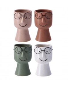 VASO 100922 PETE CERAMICA 13X21CM COLORI ASSORTITI su Shop in Casa