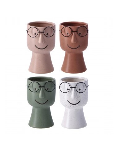 VASO 100922 PETE CERAMICA 13X21CM COLORI ASSORTITI su Shop in Casa