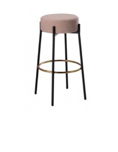 SGABELLO 86027 BOUCLE GRIGIO 41X41X78CM su Shop in Casa