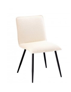 SEDIA 86029 BOUCLE BIANCA 48X56X82CM su Shop in Casa