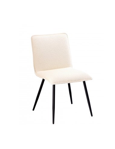 SEDIA 86029 BOUCLE BIANCA 48X56X82CM su Shop in Casa