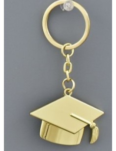 1134024 PORTACHIAVI GOLD CAPPELLO LAUREA su Shop in Casa