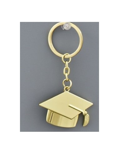 1134024 PORTACHIAVI GOLD CAPPELLO LAUREA su Shop in Casa