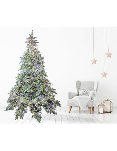 ALBERI DI NATALE: vendita online Albero di Natale "green peak" altezza 210cm diametro 117cm con 819 rami slim in offerta