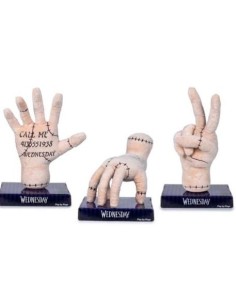 Wednesday Mano Peluche 28 cm, Modelli Assortiti, Ispirato alla Serie Netflix 2