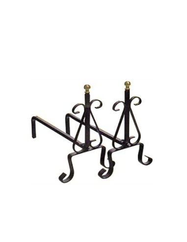 COPPIA ALARI ECO CON ANELLO 33CM su Shop in Casa
