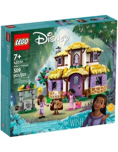 GIOCATTOLO PUBBLICIZZATO: vendita online LEGO Disney Wish Il Cottage di Asha, Casa delle Bambole Giocattolo dal Film con Mini...