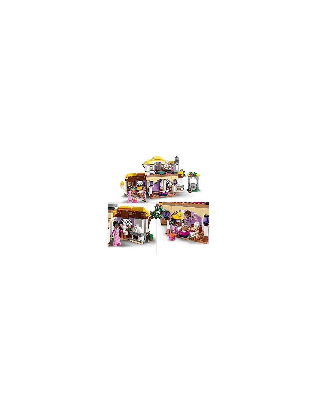 GIOCATTOLO PUBBLICIZZATO: vendita online LEGO Disney Wish Il Cottage di Asha, Casa delle Bambole Giocattolo dal Film con Mini...