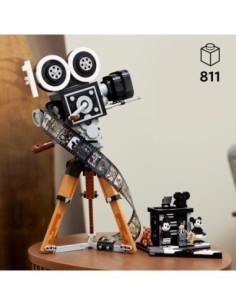GIOCATTOLO PUBBLICIZZATO: vendita online LEGO Disney Cinepresa 100° Anniversario, Set con Minifigure Topolino e Minnie, Bambi...