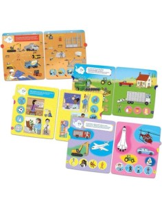 PRESCOLARI: vendita online LIBRO VEICOLI E MESTIERI COMPATIBILE CON GIRAPAGINA SAPIENTINO 16646 in offerta 2