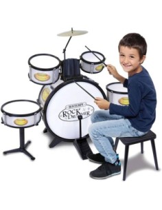 MUSICALI: vendita online BATTERIA 515218 GRANCASSA 6 ELEMENTI CON SGABELLO in offerta 2