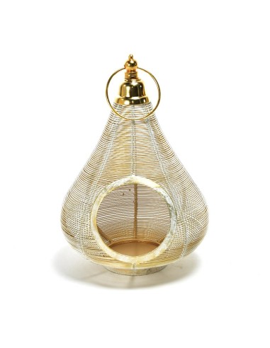 LANTERNA 01965 METALLO 20X28CM su Shop in Casa