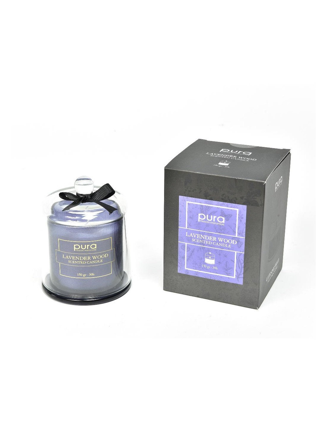 CANDELA 02559 LAVENDER WOOD 150GR CAMPANA VETRO su Shop in Casa