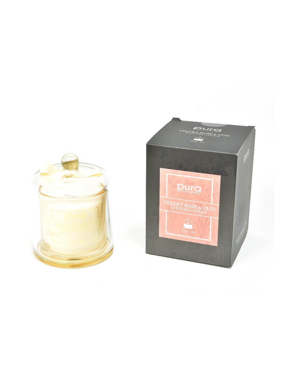 CANDELA 02597 VELVET ROSE 150GR CAMPANA VETRO su Shop in Casa