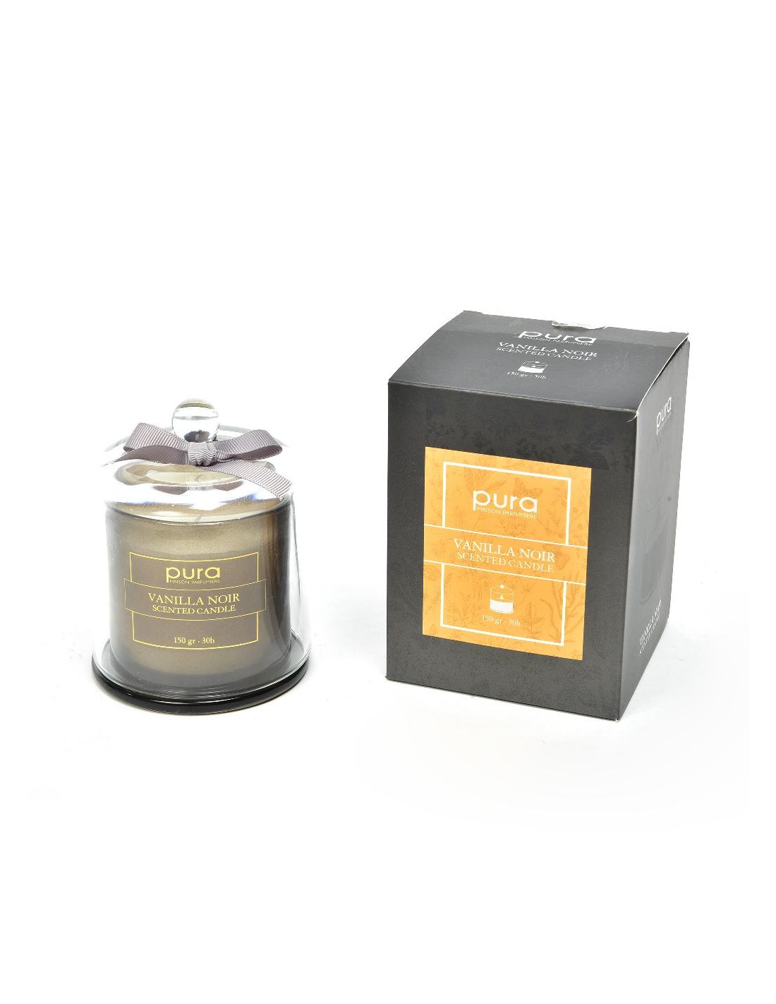 CANDELA 02603 VANILLA NOIR 150GR CAMPANA VETRO su Shop in Casa