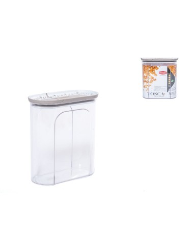 BARATTOLO 55010 PORTACEREALI 2LT TORTORA/BIANCO su Shop in Casa