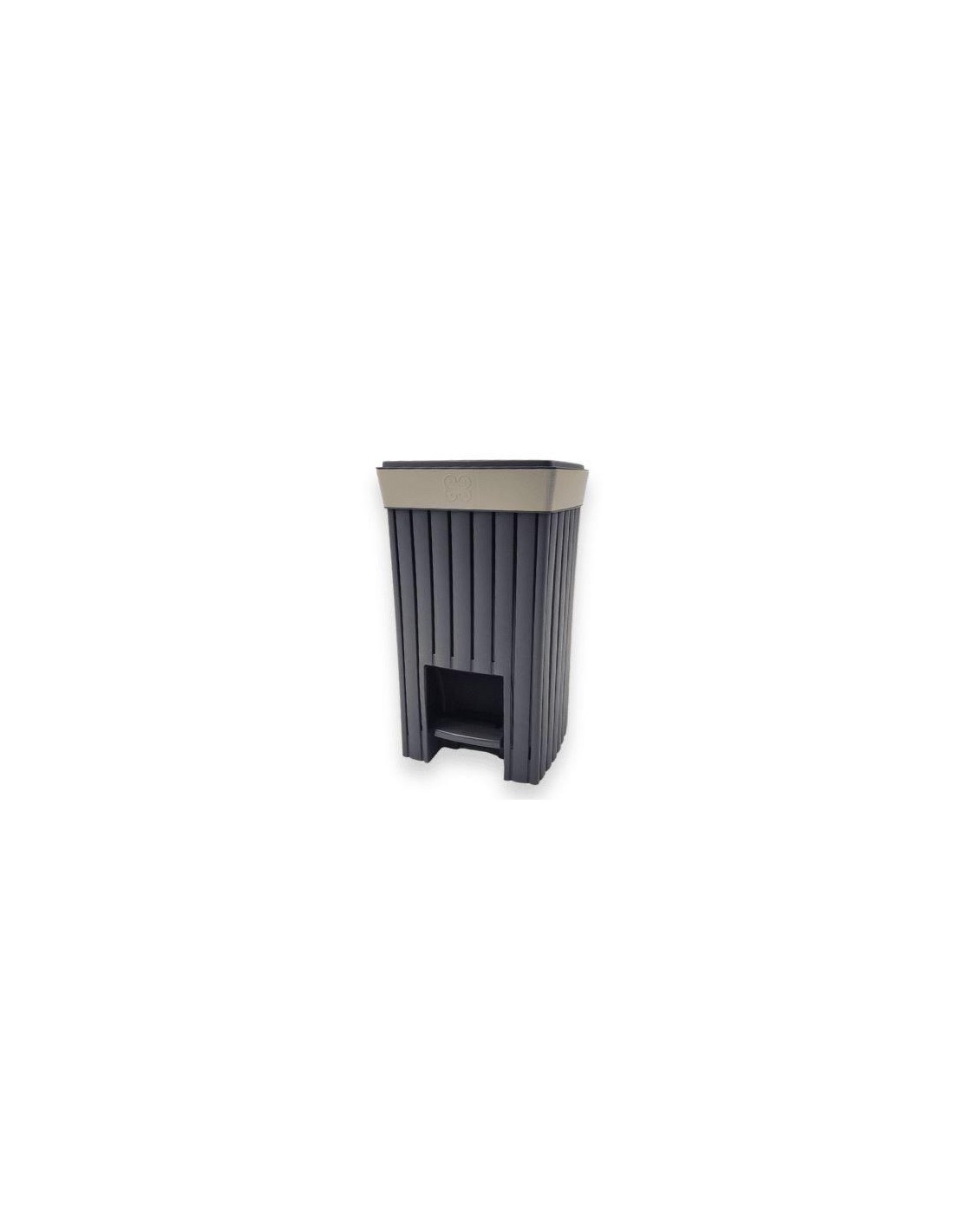 PATTUMIERA A PEDALE DOGA 6LT ANTRACITE