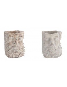 VASO 79689 CEMENTO ZEUS 14X14X18CM ASSORTITO su Shop in Casa