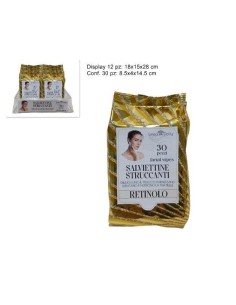 CONF 30 SALVIETTINE STRUCCANTI RETINOLO su Shop in Casa