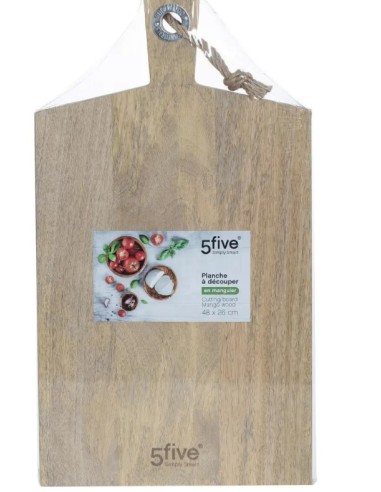 TAGLIERE 146458 LEGNO 48X26CM su Shop in Casa