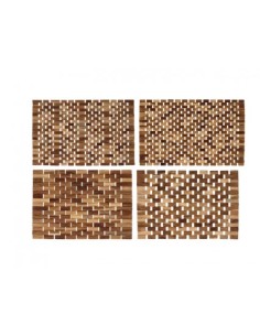TOVAGLIETTA 89912 TEAK LEGNO 33X50CM ASSORTITO su Shop in Casa