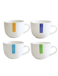 TAZZA COLAZIONE 25396 JUMBO BIANCA su Shop in Casa