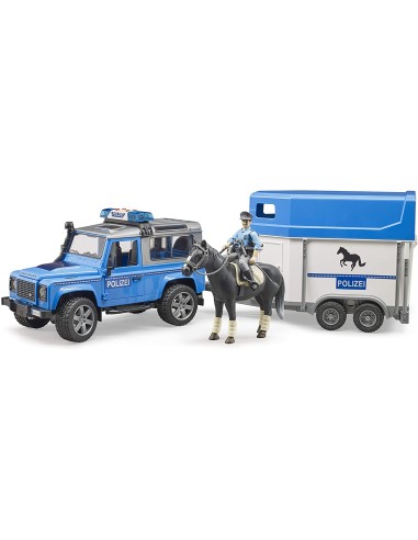 JEEP LAND ROVER 02588 POLIZIA C/RIMORCHIO