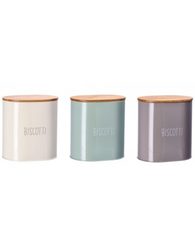 BARATTOLO 86398 LATTA/BAMBOO ASSORTITO 18X13X19CM su Shop in Casa