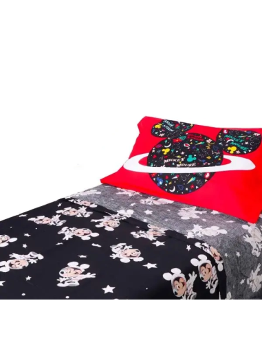 MICKEY COMPLETO LETTO SINGOLO COTONE su Shop in Casa