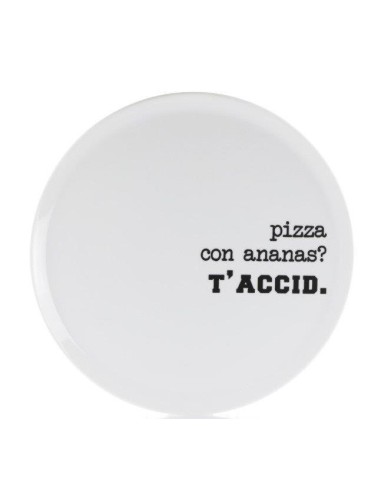 700730314 PIATTO PIZZA 33CM GF ANANAS T'ACCID su Shop in Casa