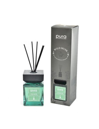 DIFFUSORE 02320 WILD MUSK 200ML CON BACCHETTE su Shop in Casa