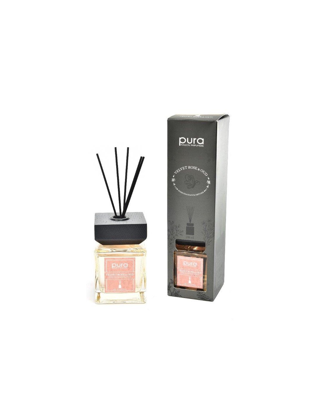 DIFFUSORE 02351 VELVET ROSE 200ML CON BACCHETTE su Shop in Casa