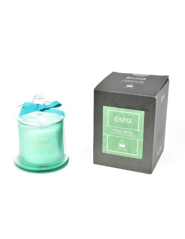 CANDELA 02566 WILD MUSK 150GR CAMPANA VETRO su Shop in Casa