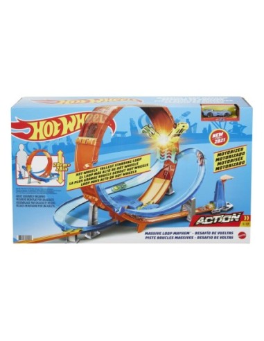 HOT WHEELS HCB00 PISTA MASSIVE LOOP MAYHEM