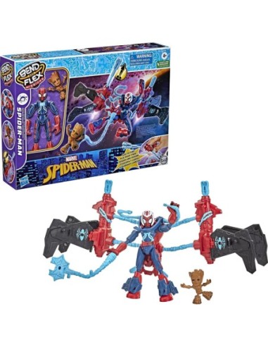 SPIDERMAN F3739 SPACE MISSION BEND FLEX