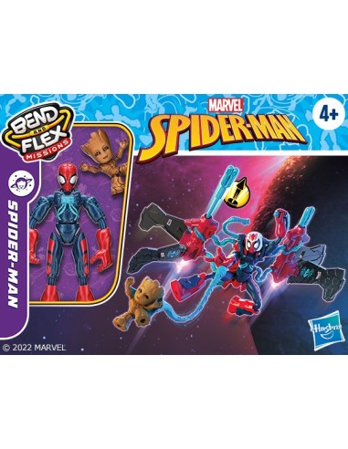 SPIDERMAN F3739 SPACE MISSION BEND FLEX