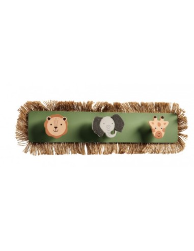 APPENDIABITI PARETE 102463 MDF 3GANCI 46X5X13,5CM su Shop in Casa
