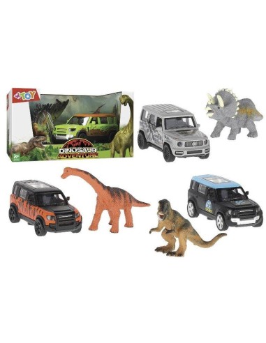 AUTOMODELLO 42196 RETROCARICA 1:43 CON DINOSAURO