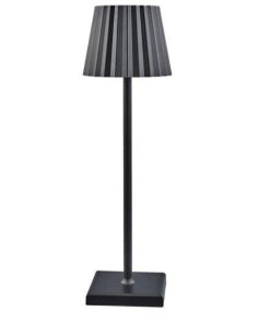 LAMPADA TAVOLO LED TOUCH PLISSE NERA su Shop in Casa