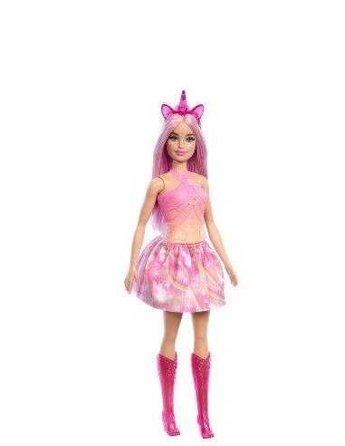 BARBIE HRR12 FAIRYTALE UNICORNO ASSORTITO