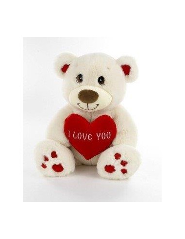 PELUCHE: vendita online PELUCHE 09112 ORSO MIELE 60CM I LOVE YOU in offerta