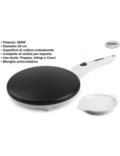CREPIERA G10306 20CM 1500W ANTIADERENTE G3FERRARI su Shop in Casa