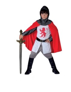 VESTITI: vendita online Costume di carnevale Cuor di Leone 4/6 anni, travestimento bambino per carnevale e feste a tema in of...