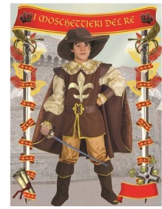 VESTITI: vendita online COSTUME 23062.7-9 D'ARTAGNAN 7/9 ANNI in offerta