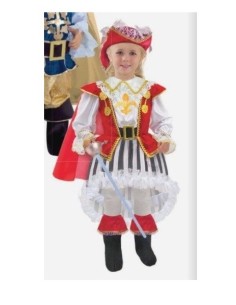VESTITI: vendita online COSTUME 55024.3-4 BABY MOSCHETTIERA 3/4 ANNI in offerta